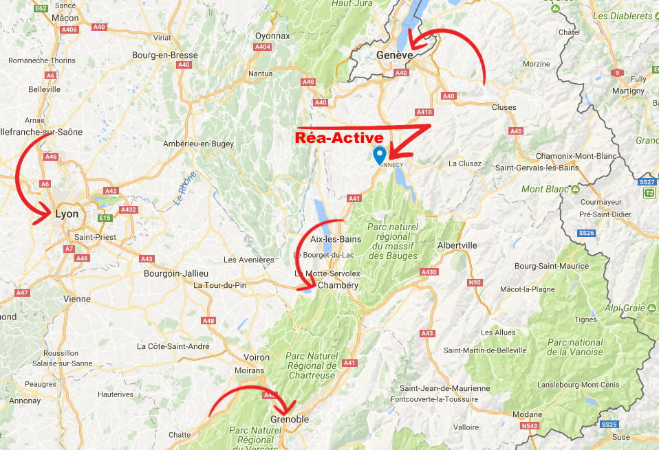 Réa-Active | centre de formation accessible | Annecy, Genève, Lyon